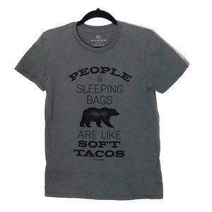 Modern Discord Graphic Soft Taco Tee Small